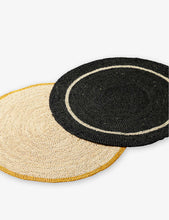 Round woven placemat 38cm