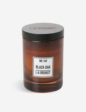 L:A Bruket Black Oak soy wax candle 260g