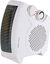 Powerful 2KW Fan Heater with 2 Heat settings & Cool Function – Upright Electric Heaters for Home with Variable Thermostat | Quiet Space Heater with Low Energy Usage |Perfect Electric Room Heater