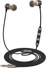Betron GLD60 Earphones Wired In-Ear Headphones with Microphone Bass Driven Sound for Smartphone Laptop Computer