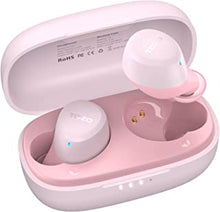 TOZO A1 Mini Wireless Earbuds Bluetooth 5.3 Earphones in Ear Light-Weight Headphones Built-in Microphone, Immersive Premium Sound Long Distance Connection Headset with Charging Case Pink