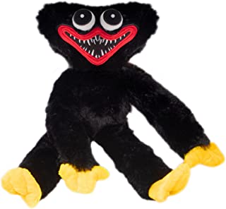 Huggy Wuggy Plush, Huggy Wuggy Toys, Poppy Playtime Huggy Wuggy Birthday Gifts, Horror Plush Toy Halloween, Soft Stuffed Toy Plush Doll for Girls, Boys, Children and Fans-Huggy Wuggy Black