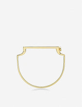 Signature 18ct yellow gold-plated sterling-silver vermeil bracelet