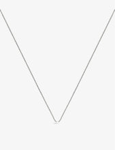 Sterling silver adjustable 15-17" rolo chain