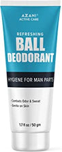 Azani Active Care Anti Chafing Men's Ball Deodorant|Ballguard, Counters Sweat, Odor, Flakes, Redness and Irritation|Niacinamide & Hyaluronic Acid|50 gm, 1 Pack