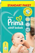 Prima Active Baby Mini Deal Package 2-5 kg Size 1 Newborn Baby Diaper (1 x 48 pcs)