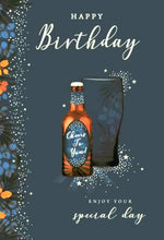 Modern Male Birthday Card for him men - Open Male Birthday Card - General Male Birthday Card