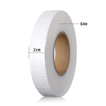 AONAT 70 Yards Wonder Web Hemming Tape,Adhesive Fabric No Sew Hem Tape Roll Iron on Hemming Tape, for Trousers Clothes Jeans Garment Curtains(20mm-White)