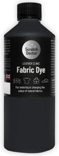 Scratch Doctor Liquid Fabric Dye Easy to Use Textile Paint for Sofas, Furniture, Clothing, Canvas, Shoes, Denim and More 23 Colours Available (Black, 250ml)
