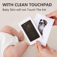 PewinGo Baby Handprint and Footprint Kit, Baby Framed Photo Kit with 100% Clean-Touch Ink Pad for Newborn Baby, Perfect baby gift