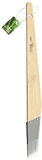 Axus Decor Angled Fitch Paint Brush (Grey Series) - 25mm - for Detailed Work and Touching Up, with FSC-Certified Beechwood Handle