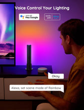 Govee LED Light Bars, Smart WiFi RGBIC TV Backlight, Gaming Lights with Scene and Music Modes, Immersive Play Light Bar for PC, TV, Room Decoration, Work with Alexa & Google Assistant