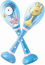 Peter Rabbit Toys - Wooden Maracas, Baby Rattle Set - Peter Rabbit and Jemima Puddleduck - Musical Instruments for Toddlers, Early Development & Activity Toys - Peter Rabbit Gifts by Orange Tree Toys