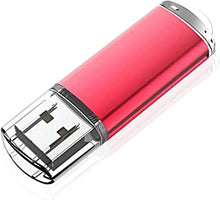 KOOTION 32GB USB 2.0 Flash Drive Thumb Drive Memory Stick Pen Drive with LED Indicator, Red