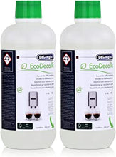 DeLonghi EcoDecalk DLSC500 Descaler 500ml - 5513296041 (2 Packs of 500ml)