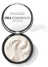 Technic Get Gorgeous Highlighting Powder - Pressed Shimmer Face Makeup Compact with a Shine for a Natural Glow. Shade: Original 6g