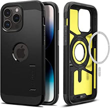 Spigen Tough Armor MagFit Case Compatible with iPhone 14 Pro Max - Black