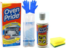 Oven Cleaner- Oven Pride Oven Cleaner- 500 ML Bottle - Bags for Cleaning Oven Racks, Gloves and Instructions Included - Complete Oven Cleaning Kit with Degreaser Sponge