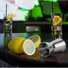 Spirit Measure 25ml 50ml, Stainless Steel Shot Measure Double Jigger Cocktail Drink Measures for Spirits Bar