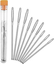 Large Eye Blunt Needles 9 Pcs Large Eye Stitching Needles Hand Sewing Needles Yarn Knitting Needles Sewing Big Eye Darning Needles for Wool