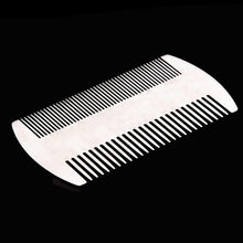 AOVNA Metal Hair&Beard Comb Stainless Steel Comb Credit Comb Hair Comb Anti-Static Dual Action Beard Comb