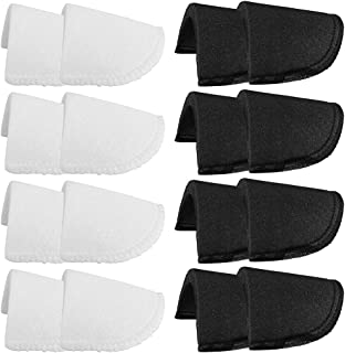 8 Pair Sewing Foam Shoulder Pads Soft Covered Set-in Sewing Foam Pads Shoulder Pads Soft Covered for Blazer Clothes Sewing Accessories Craft DIY