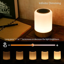 Gorvitor Dimmable Wireless Touch Lamps Bedside, Rechargeable Baby Night Light Battery Operated with 8 Colour Changing & 3 Mode, LED Bedside Light with Timer for Nursery Adult Bedroom Table Camping