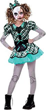 Amscan 9904754 - Kids Halloween Dark Doll Girls Fancy Dress Costume Age: 8-10 Yrs