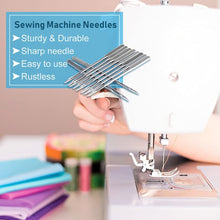 Sewing Machine Needles, 60Pcs Universal Heavy Duty Ballpoint Brother Janome Singer Sewing Machine Needles 65/9 75/11 80/12 90/14 100/16 110/18 Sewing Machine Accessories for Denim Leather Jeans Jersey