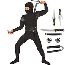 Morph Boys Ninja Costume Kids Black Halloween Costumes For Boys Medium