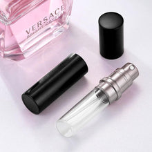 MIVAIUN 5ml Perfume Atomiser Mini Travel Size Perfume Bottle Leak Proof Atomised Portable Bottle Small Spray Bottle Travel Perfume Bottles Luxurious Perfume Bottle for Men Women (Black)
