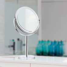 Auxmir Magnifying Makeup Mirror with 1X / 10X Magnification, High Definition, 6 Double Sided Vanity Tabletop Mirror with Crystal-like Style, 360 Rotation for Dressing Table, Desk, Bathroom, Bedroom