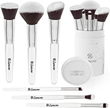 Powder Blush Foundation Kabuki Eyeshadow Brush Set - 6 Piece Essential Makeup Brushes Kit - Top Choice Premium Quality Synthetic Bristles - Apply Your Flawless Airbrushed Finish