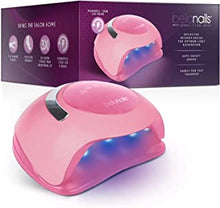 BELLANAILS Professional LED Nail Gel Lamp for Home or Salon Use, LED Nail Polish Dryer & Gel Nail Polish LED Lamp, 3X Faster Than Traditional UV Nail Lamp Nail Dryers, 4 Time Presets, 120 W (Pink)