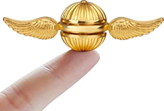 Golden Ball Fidget Hand Spinner for Kids & Adults - Cool Magic Wizardly World Orb Ball Finger Toys Fidgets - Best Gift for Sensory Anxiety ADHD Stress Relief, Quiet Desk Toys for School Home Office