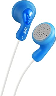 JVC Gumy In-Ear Wired Headphones Earphones Compatible with iPod, iPhone, Samsung - Blue