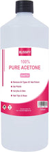 Blissify 99.5% Pure Acetone Lab Grade Acetone for Cleaning Electronics - Beauty Nail Solution - Versatile Solvent for Removing Paint & Varnish (500ML, Pack of 1)