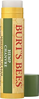 Burt's Bees 100 Percent Natural Origin Moisturising Lip Balm, Hemp with Beeswax