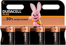 Duracell Baby C/LR14/AM2/4014/1.5V Alkaline Battery (4x)