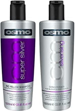 Osmo Super Silver No Yellow Shampoo & Silverising Conditioner 1000 ml Twin Pack