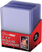 Ultra Pro Toploaders 3x4 Clear Regular ct25 Card Game CT25 (3x4) AW0648