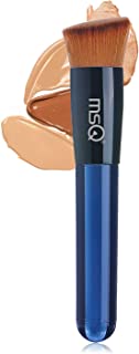 MSQ Foundation Brush Kabuki Flat Top Face Brush Perfect for Blending Liquid Make Up, Cream or Flawless Powder Cosmetics Premium Foundation Brush, Buffing Brush, Blending Brush, Face Brush Concealer