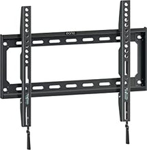 Amazon Brand - Eono Fixed TV Wall Bracket for Most 26-55 inch TVs, Ultra Slim TV Wall Mount with VESA 75x75-400x400mm for Flat Curved TVs up to 45.5kg, Fischer Anchor and Spirit Level Included