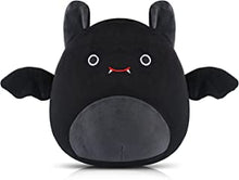 Bat Plush Stuffed Animal Toys, Christmas Plushie Toys for Kids, HalloweenHugging Goth Plush Cute Pillows Decoration for Home Christmas, Cotton Bat Plushie for Boys Girls