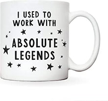 Work Leaving Gifts | I Used to Work with Absolute Legends Mug | Funny Work Gifts | Funny Work Colleague Gifts | Leaving Gifts for Colleagues | Colleague Leaving Gifts