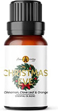 Aroma Energy | Christmas Eve Essential Oil Blend, 10ml - Cinnamon, Orange & Clove Oils - Xmas Winter Fragrance – Aromatherapy, Diffuser Oils, Oil Burner, Meditation, Yoga