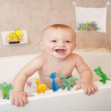 Baby Bath Toys Shower Gifts Dinosaur No Mold BathToys Water Table Pool Boon Bath Toy Organizer Bath Time Infant Bathtub Tub Toy Set Mold Free Bath Toys for Toddlers Kids Ages 3 4 5 6 7 8 Boys Girls