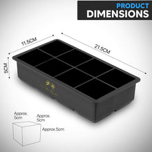 On The Rock's Silicone Ice Tray 2pack-Extra Large ice Cube Trays Silicone Mould-Easy Release Flexible BPA Free Moulds Oversize Design to Melt Slowly Perfect for Whiskey Spirits Cocktails Party Drinks