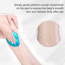 AWAVM Crystal Hair Eraser, Hair Removal Stone, Crystal Hair Remover, smartshavy Hair Eraser for Womem, Hair Removal Devices with Nano Technology, Epilators & AccessoriesReusable & Painless(Blue)
