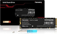 Fanxiang S500 Pro 512GB NVMe SSD M.2 2280 PCIe Gen3x4 3200MB/s TLC 3D NAND 320TBW Internal Solid State Hard Drive